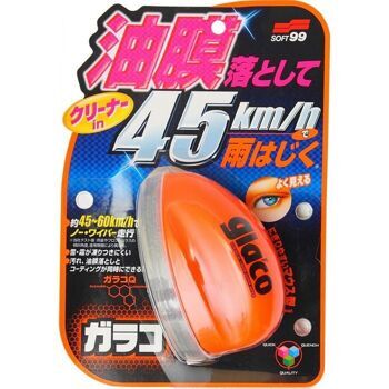 Soft99 Glaco Q (2 в 1) Водоотталкивающее покрытие и очиститель для стёкол