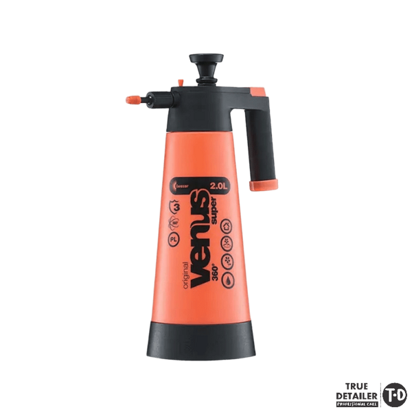 Kwazar Venus Super 360  Опрыскиватель компрессионный для нейтральных растворов, оранженый 2 л.