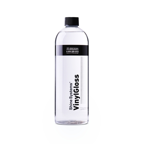 Shine Systems VinylGloss - глянцевый полироль для винила и пластика, 750 мл