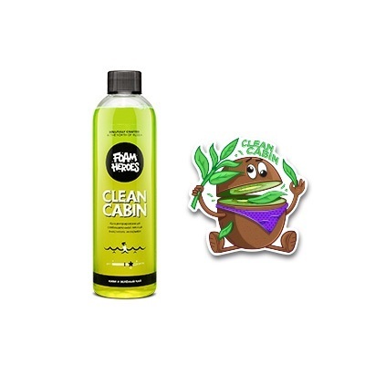 FHB057 Foam Heroes Clean Cabin слабощелочной состав для химчистки салона, 500мл